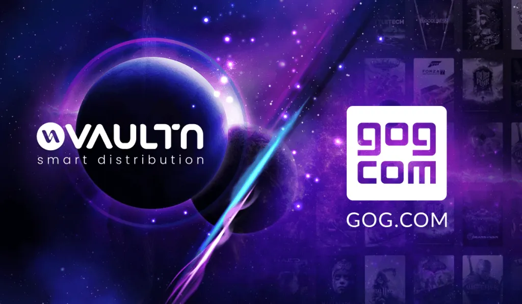 VaultN and GOG Team Up to Offer Publishers Direct Entitlements via Retail and Channel Partners featured image