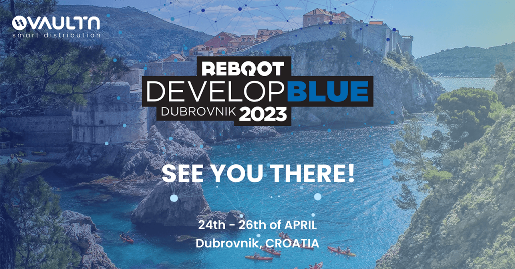 VaultN joins Reboot Develop Blue Conference in April