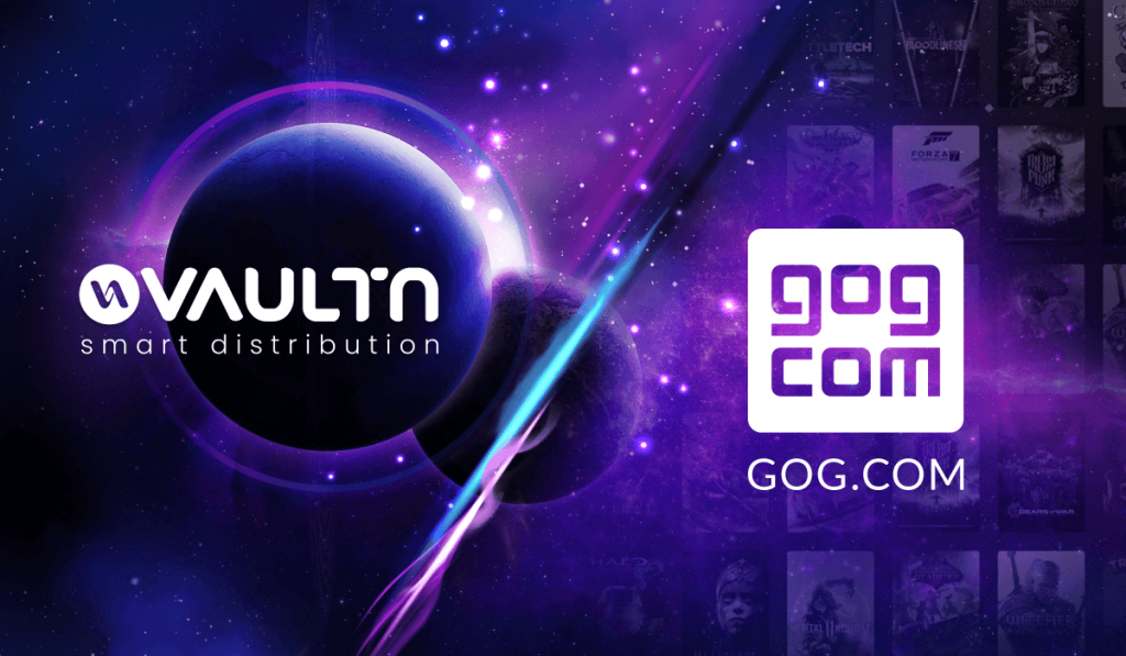 VaultN and GOG Team Up to Offer Publishers Direct Entitlements via Retail and Channel Partners